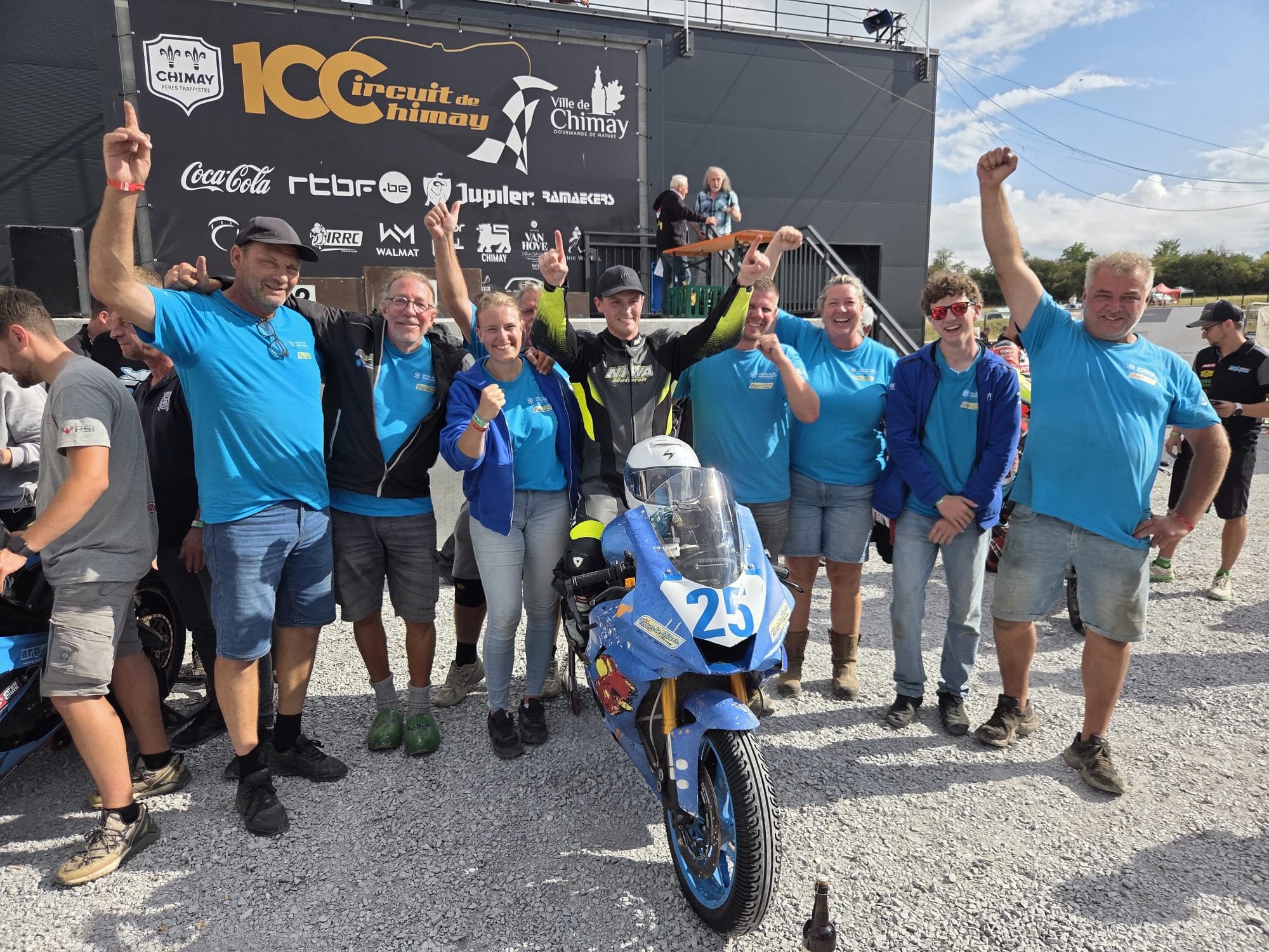 Victory for Kevin de Haan and Never Be Clever Racing in Chimay